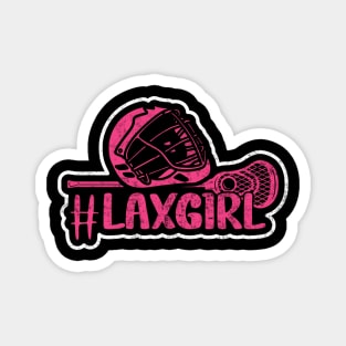 Lacrosse Girl For Women Magnet