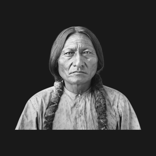 Sitting Bull Portrait by warishellstore