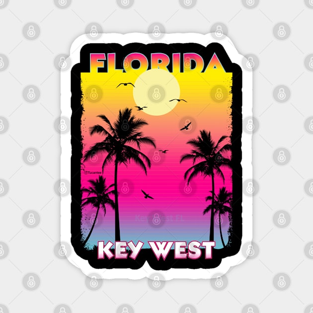 Key West Florida FL Magnet by SunsetParadise