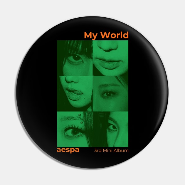 aespa My World Pin by wennstore