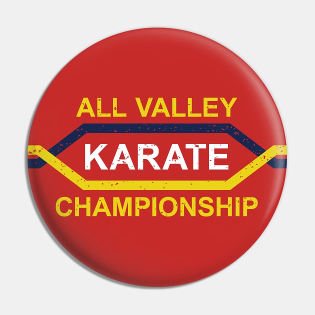 All Valley Karate Championship Pin by DCLawrenceUK