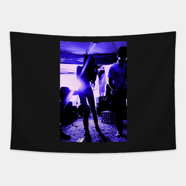 Punk Purple Tapestry by BillyLee