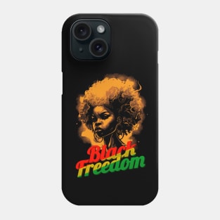 Juneteenth Celebrating Black Freedom 1865 Phone Case