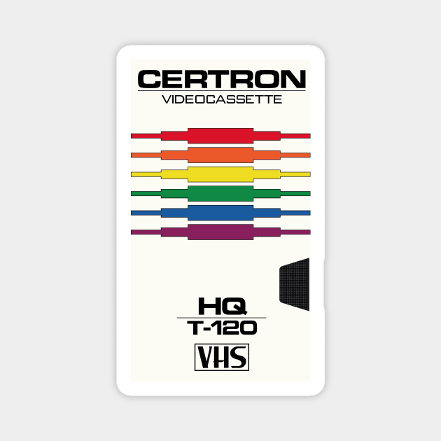 CERTRON VHS Magnet by AtelierNab