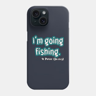 Fishing with St Peter Phone Case