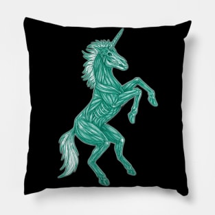 Ghost Unicorn my Spirit Animal Pillow