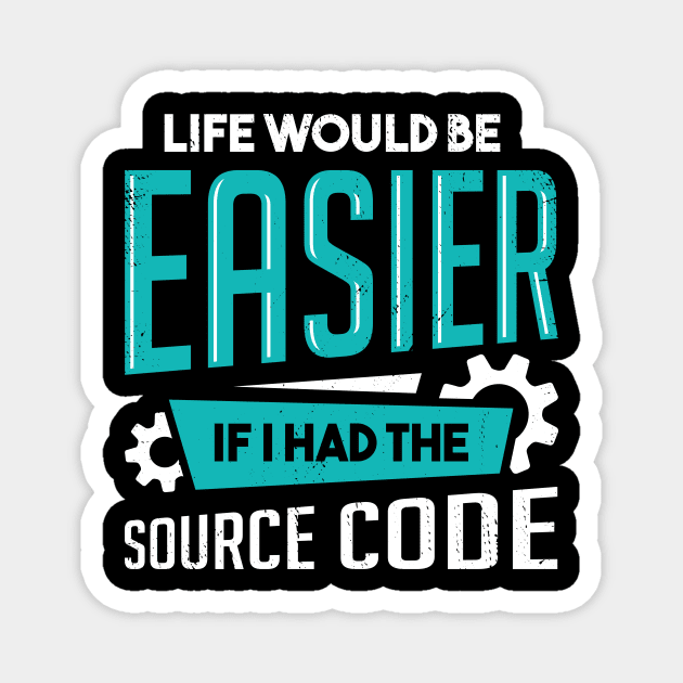 Funny Programming Code Programmer Coder Gift Magnet by Dolde08