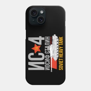 For a fan of tanks. Soviet IS-4 tank Phone Case