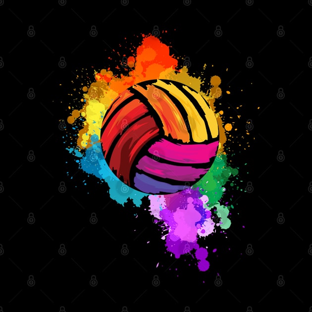 Volleyball - Volleyball Colorful by Kudostees