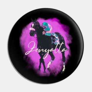 Zenyatta -Famous Racehorse Pin