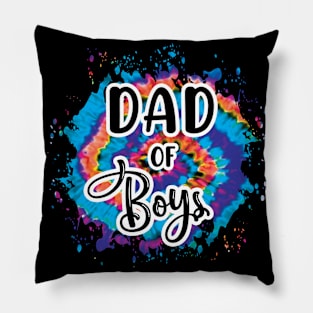 Dad Of Boys Pillow