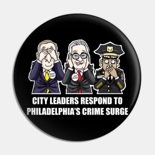 Philadelphia Crime Surge Pin