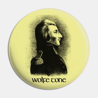 Theobald Wolfe Tone / Irish Rebel Design Pin