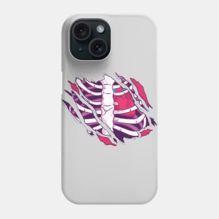 Zombie Bones Design Phone Case