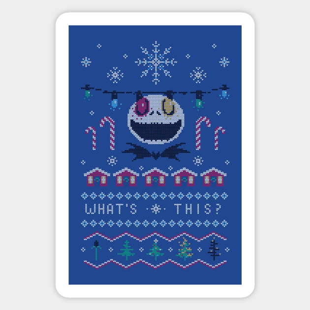 Christmas Town? Sweater - Nightmare Before Christmas - Sticker