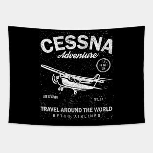 cessna adventure, pilot adventure Tapestry