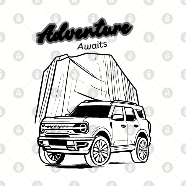 Adventure Awaits by Crafton Megan Art