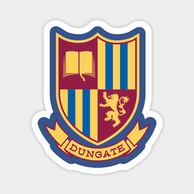 Dungate Academy Magnet by MindsparkCreative