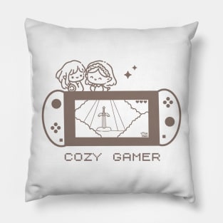 cozy gamer Pillow