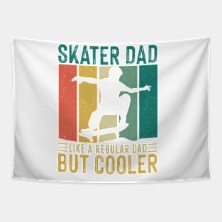 Retro Skater Dad Tapestry