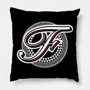 Letter F Pillow