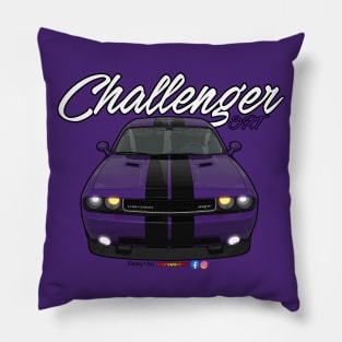 Challenger SRT8 Purple by pjesusart Pillow