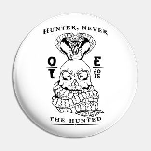 OTE Hunter never the Hunted Pin