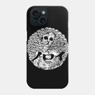 Noroi The Curse (White Print) Phone Case