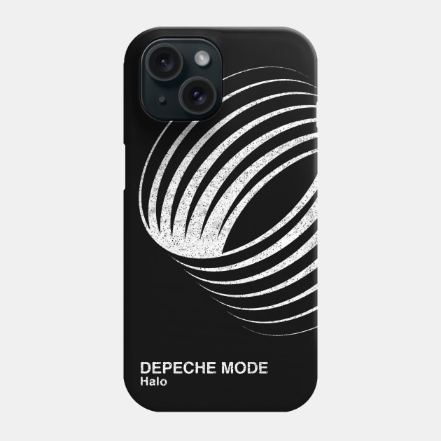 Depeche Mode / Halo / Minimalist Graphic Artwork Design Phone Case by saudade