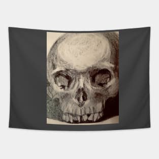 Cracked Skull Tapestry