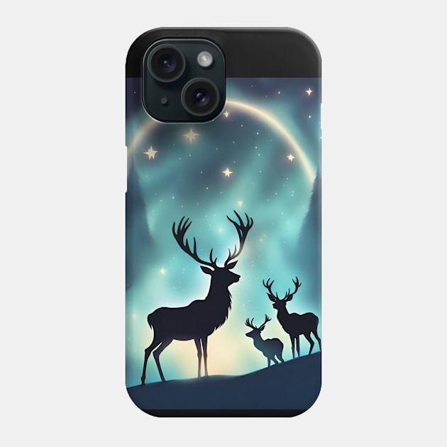 Who stole the night? Phone Case by Jolyful Drawing