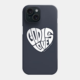 God Is Love Heart Phone Case