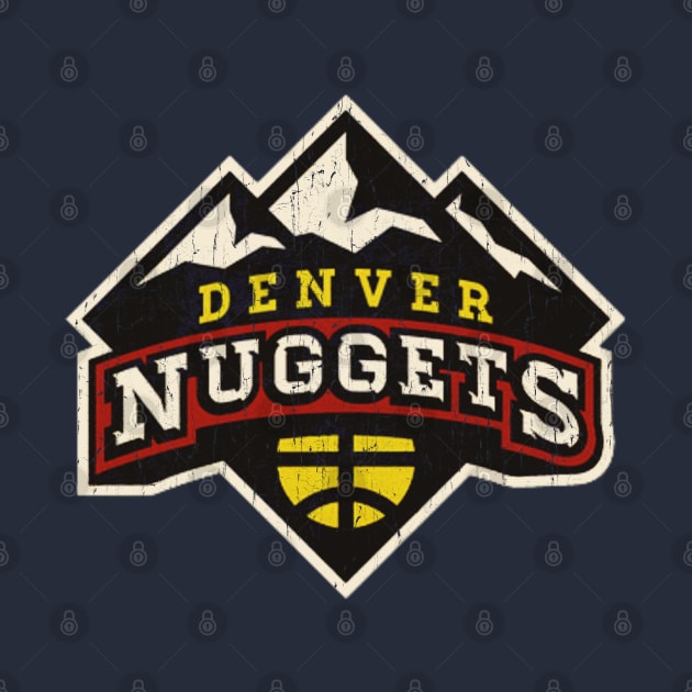 Denver Nuggets 1976 by Faeyza Creative Design