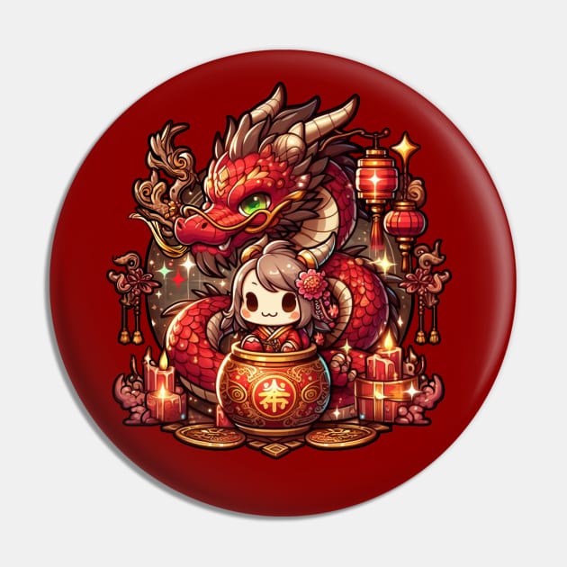 Year of the Dragon 05 Pin by Marvin