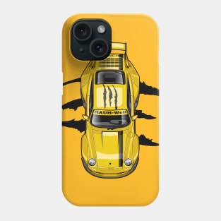 Retro RWB 993 Yellow Claw Phone Case