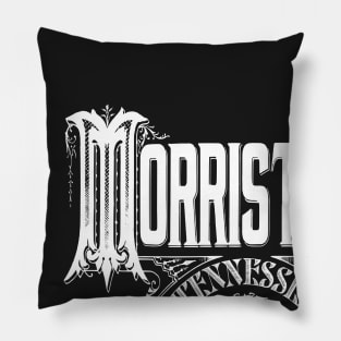 Vintage Morristown, TN Pillow