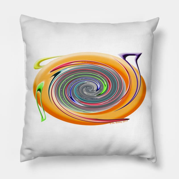 Cosmic Oval Pillow by DougB