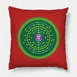 Astatine Element Pillow