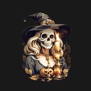 Halloween Dead Witch T-Shirt