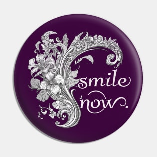 Smile now. Pin