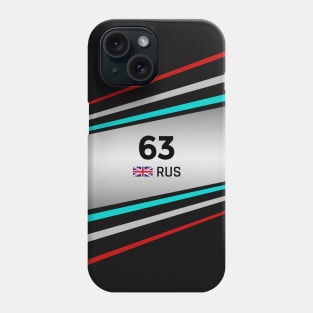 F1 2024 - #63 Russell Phone Case