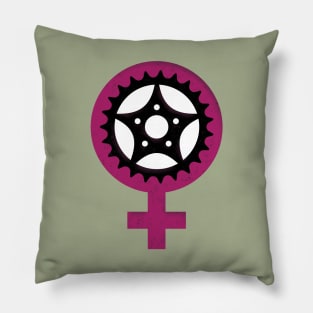 Chain Ring Girl Power 4 Pillow