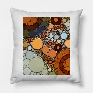 Circle Cubism Pillow