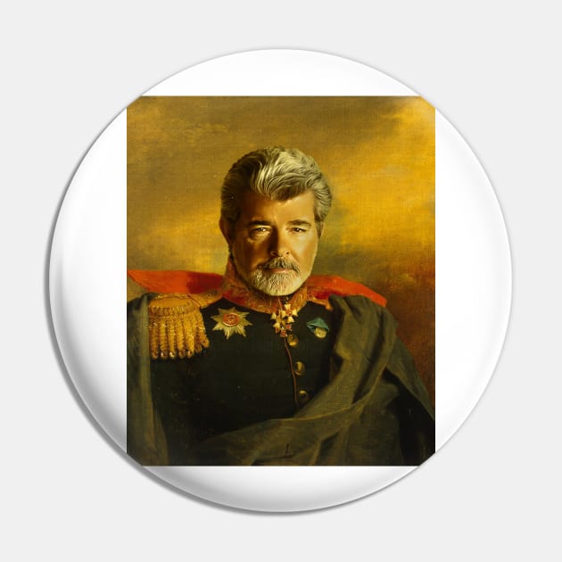 George Lucas - replaceface Pin by replaceface