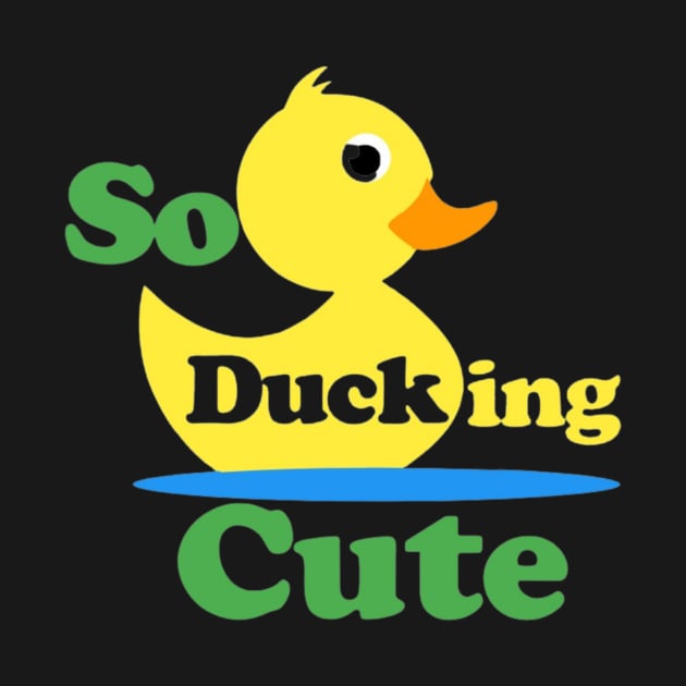 So Ducking Cute Gender neutral baby onesie Rubber Duckie YellowDuck by SunshneSurvival