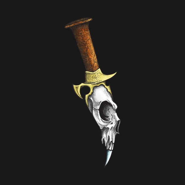 Skull Blade by Graphic Roach