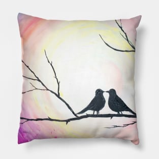 Birds in love Pillow