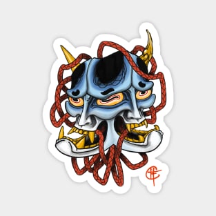 Morph Hannya Magnet