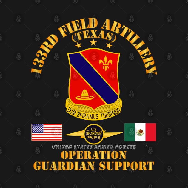 Guardian Support - 133rd Field Artillery Regiment w Border Patrol by twix123844