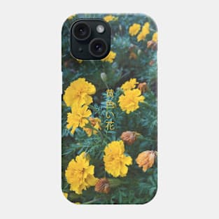 Yellow Flowers 黄色い花 Phone Case